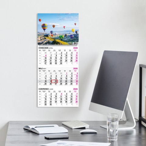 Press Kalendarz ścienny BUKIET 310mm x 790mm Press