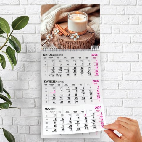 Press Kalendarz ścienny KAWA 310mm x 790mm Press