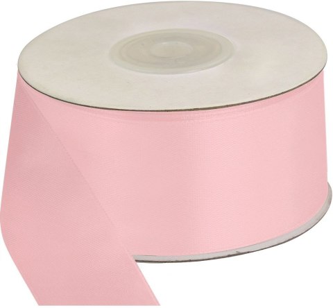 Titanum Wstążka Craft-Fun Series satynowa 38x25 [mm x m] różowa Titanum (38/25/66)