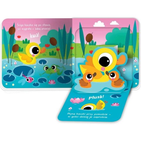 Aksjomat Książka dla dzieci Otwórz okienko! Na wsi. Książeczka pop-up Aksjomat