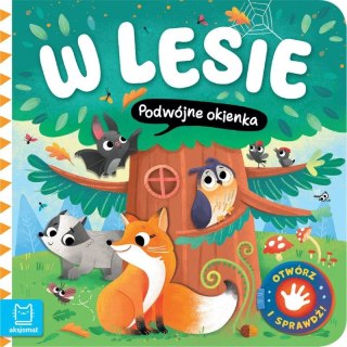 Aksjomat Książka dla dzieci W lesie. Otwórz i sprawdź! Aksjomat