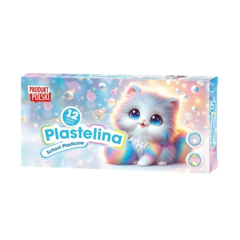 Astra Plastelina 12 kol. kotki mix Astra (303216009)