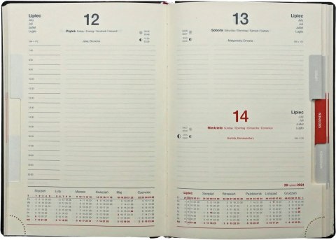 Beskidy Kalendarz książkowy (terminarz) terminarz A5 140mm x 210mm Beskidy (K7 lux)