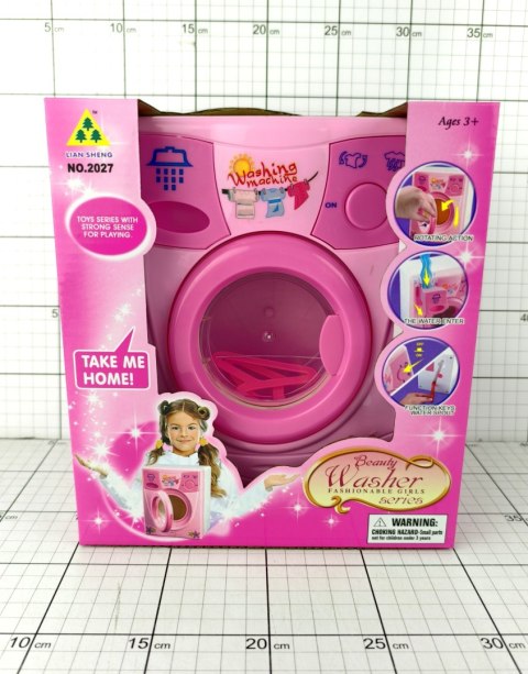 Dromader Pralka zabawkowa na baterie Dromader (130-357090)