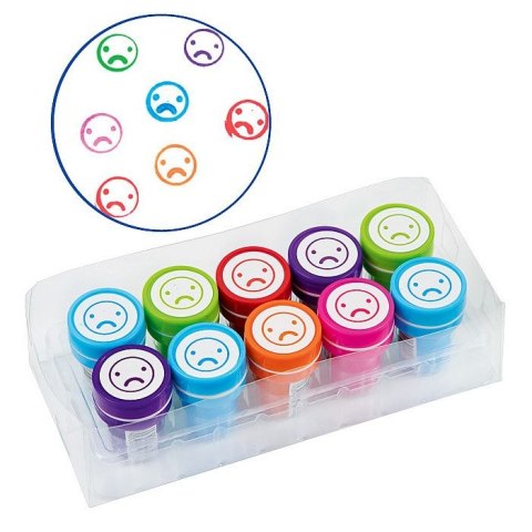 Fiorello Zestaw pieczątek Buźki Fiorello (GR-FF-10S)