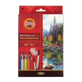 Koh-I-Noor Kredki akwarelowe mondeluz 24 kol. Koh-I-Noor (3711)