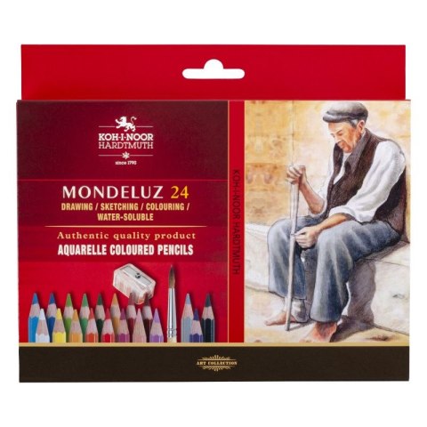 Koh-I-Noor Kredki akwarelowe mondeluz 24 kol. Koh-I-Noor (3711)