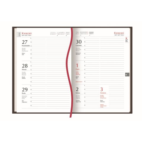 Michalczyk i Prokop Kalendarz książkowy (terminarz) A5 Michalczyk i Prokop (T-150V-Z)