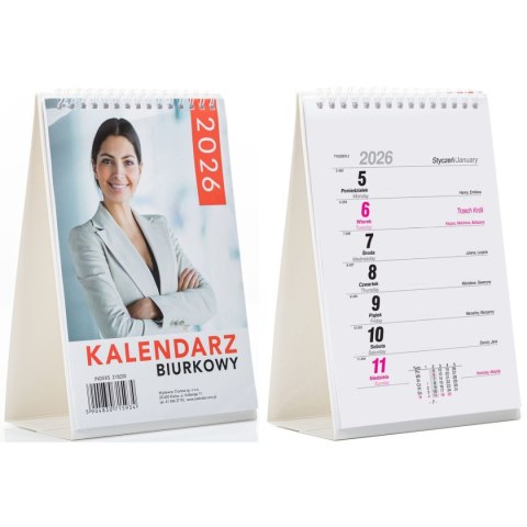 Press Kalendarz biurkowy A5 A5 Press (TYGODNIOWY)