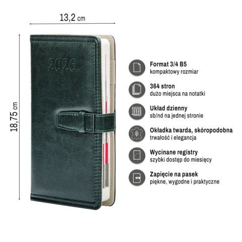 Press Organizer 3/4 B5 ORGANIZER (mix) Press (dzienny)