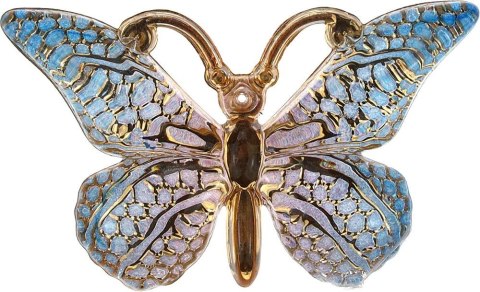 Titanum Dekoracja Craft-Fun Series Motyle plastikowe samoprzylepne Titanum (2324012-2)