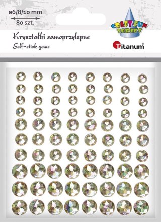 Titanum Kryształki Craft-Fun Series 80 szt złote Titanum (23mH0330)