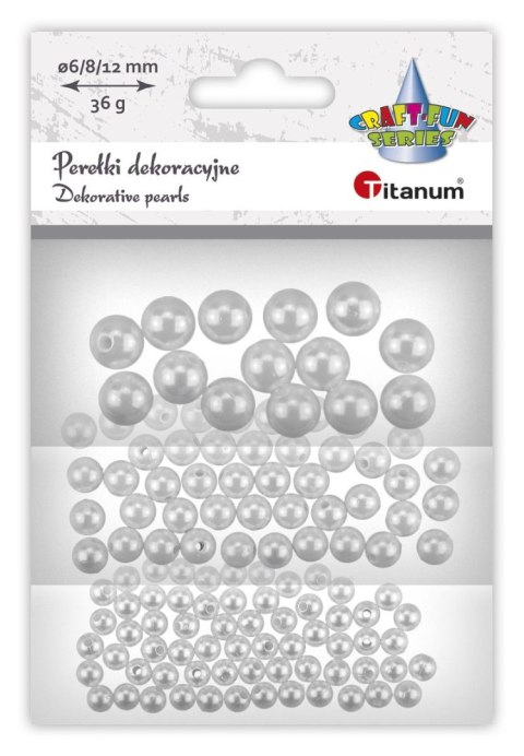 Titanum Perełki Craft-Fun Series białe Titanum (BR239952)
