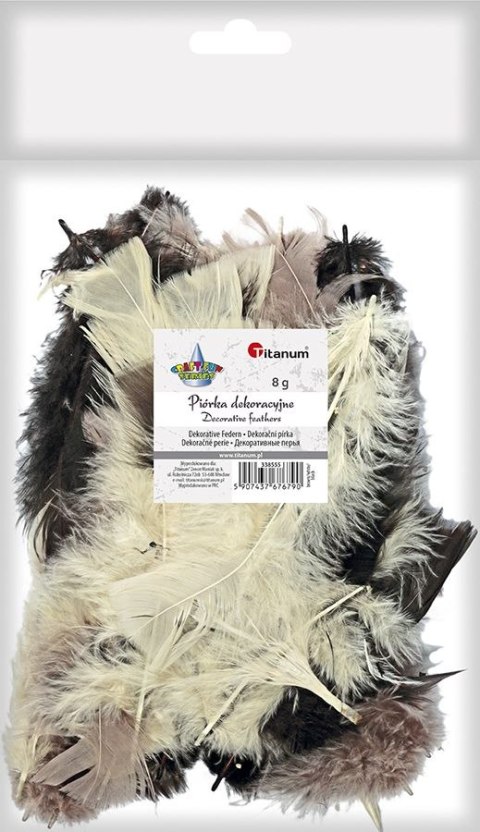 Titanum Piórka Craft-Fun Series mix Titanum (16079F)