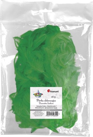 Titanum Piórka Craft-Fun Series zielone Titanum