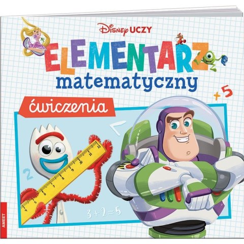 Ameet Książka dla dzieci Elementarz matematyczny. Ćwiczenia Disney Uczy. Ameet