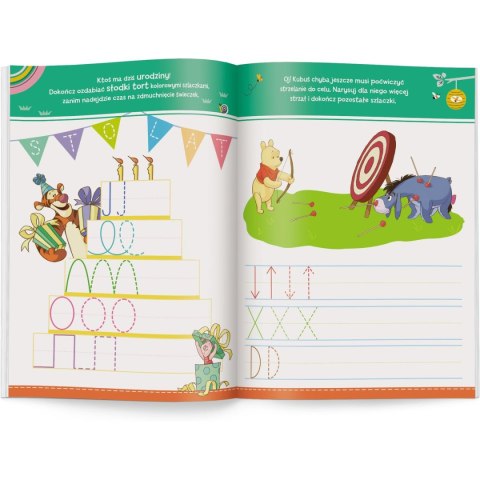 Ameet Książka dla dzieci Kubuś i Przyjaciele. Szlaczki i Literki Ameet