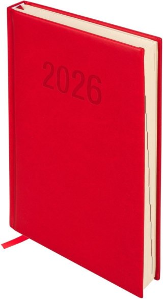Antra Kalendarz książkowy (terminarz) 2026 COLOROFIX DNS A5 Antra (CZERWONY)