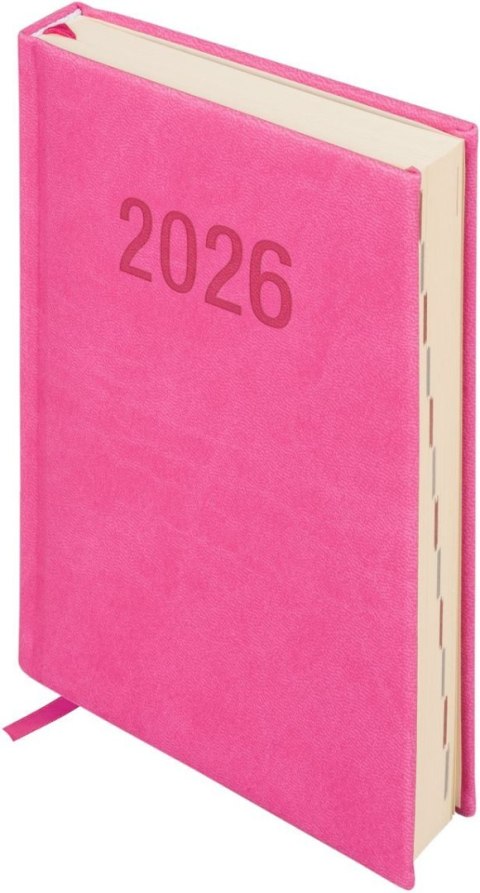 Antra Kalendarz książkowy (terminarz) 2026 COLOROFIX DNS A5 Antra (RÓŻOWY)