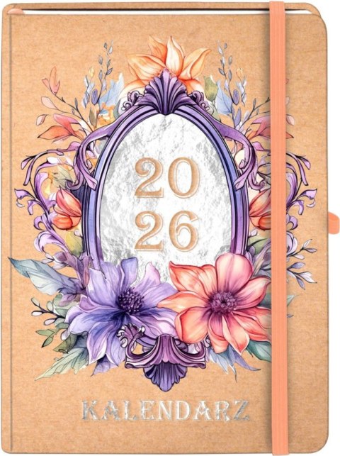 Antra Kalendarz książkowy (terminarz) 2026 KRAFT TNS A5 Antra (LUSTRO)