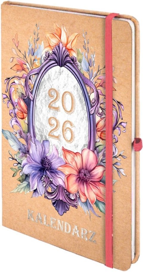 Antra Kalendarz książkowy (terminarz) 2026 KRAFT TNS A5 Antra (LUSTRO)