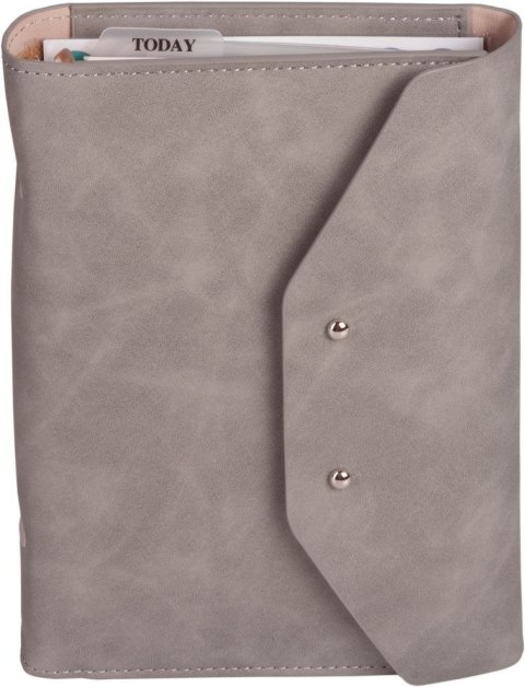 Antra Organizer NABUK MEMOFIX grafitowa [mm:] 145x100 Antra (b6)