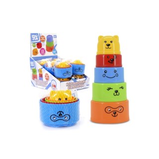 Artyk Zabawka do kąpieli Edu&Fun Kolorowe kubeczki Artyk (158414)