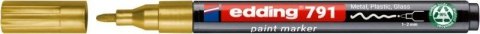 Edding Marker olejowy PCR E-791 wkład złoty 1,0-2,0mm okrągła końcówka Edding (ED-791PCR053)