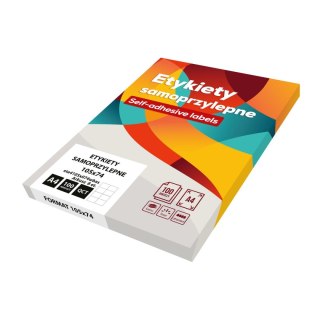 Emerson Etykieta samoprzylepna basic A4 biały [mm:] 105x74 Emerson (eta4105x074wbas)