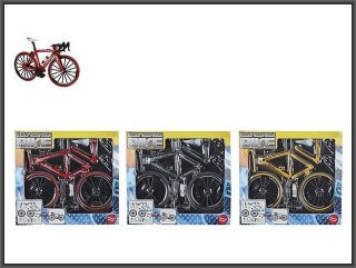 Hipo Rowerek wyścigowy do złożenia 19,5cm 3-rodzaje metal Hipo (540581)