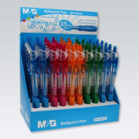 M&G Długopis 115706 Exy! wkład niebieski 0,5mm M&G (BP8009i (ABP02371))