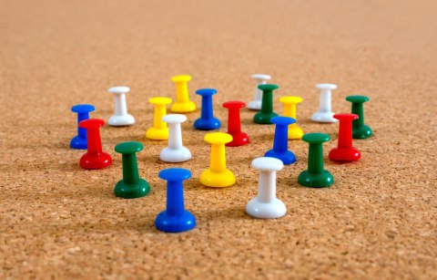 Memoboards Tablica korkowa w drewnianej ramie Memoboards (TC54/1)