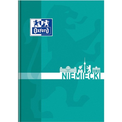 Oxford Brulion niemiecki tematyczny A5 80k. 90g krata [mm:] 148x210 Oxford (400150855)