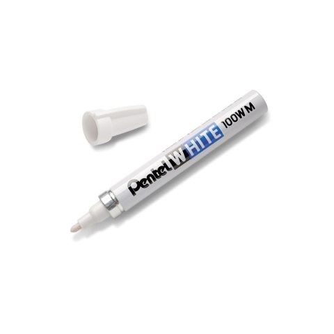 Pentel Marker olejowy wkład biały okrągła końcówka Pentel