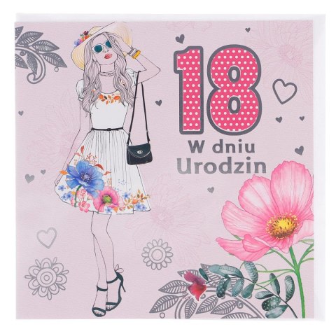 Pol-mak Kartka składana 18-TKA [mm:] 150x150 Pol-mak (LKW_18_324)