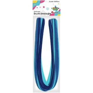 Titanum Drucik Craft-Fun Series kreatywny kolor: niebieski 500mm 15 szt Titanum (109 20 009)