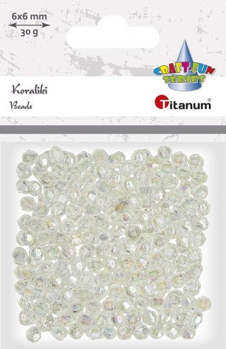 Titanum Koraliki kreatywne Craft-Fun Series białe Titanum (18064)