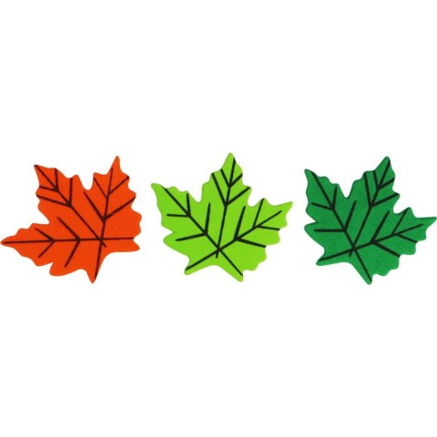 Titanum Ozdoba piankowa Craft-Fun Series liście 60szt. Titanum (EB680)