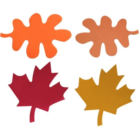 Titanum Ozdoba piankowa Craft-Fun Series liście klonu i dębu 8szt. Titanum (EB691)