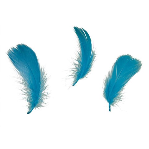 Titanum Piórka Craft-Fun Series niebieski jasny Titanum