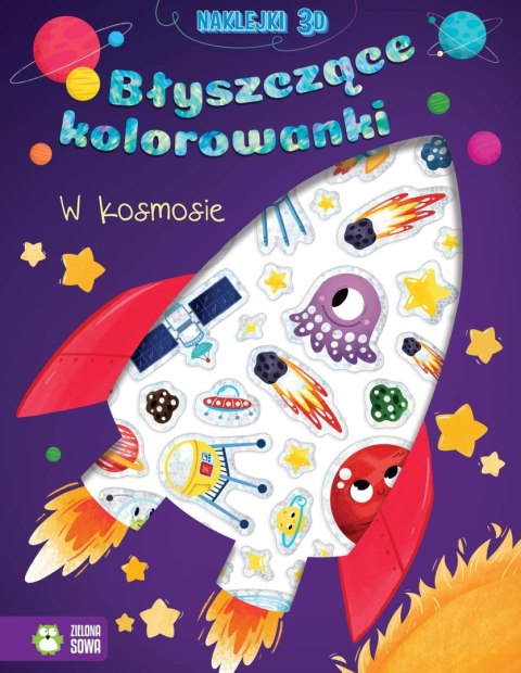 Aksjomat Książka dla dzieci Diamentowe kolorowanki. W kosmosie Aksjomat