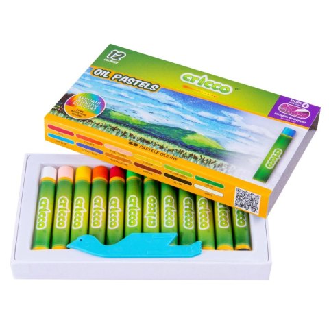 Cricco Pastele olejne 12 kol. Cricco (CR48112/A)