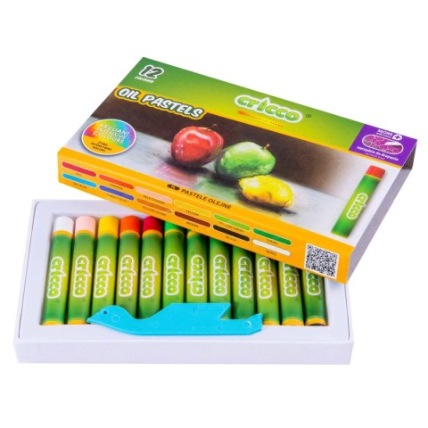 Cricco Pastele olejne 12 kol. Cricco (CR48112/A)