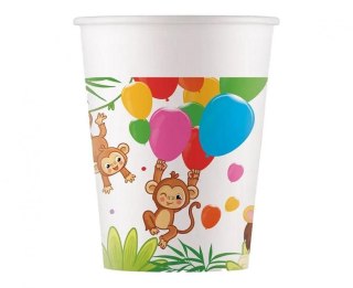 Godan Kubek jednorazowy JUNGLE BALLOONS papier 200ml Godan (93781)