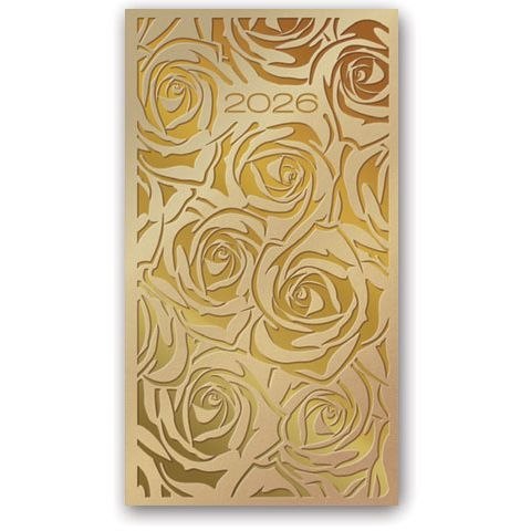 Lucrum Kalendarz książkowy (terminarz) złoty A6 Lucrum (TR złoty)