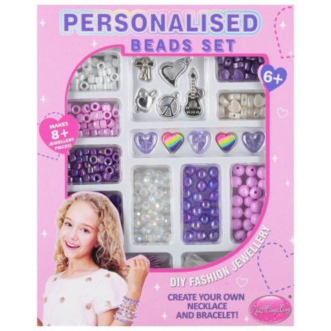 Mega Creative Koraliki dla dziewczynki do nawlekania Mega Creative (543663)