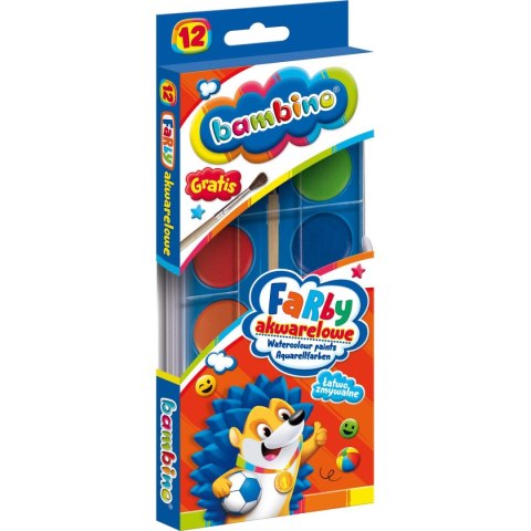 St.Majewski Farby akwarelowe 12 kolor. St.Majewski