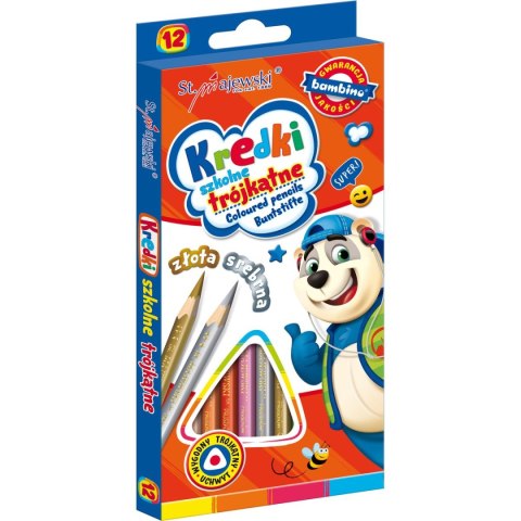 St.Majewski Kredki ołówkowe 12 kol. St.Majewski