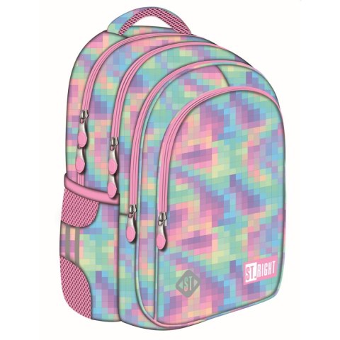 St.Majewski Plecak PASTEL PIXELS 4 KOMORY St.Majewski (bpl-58)
