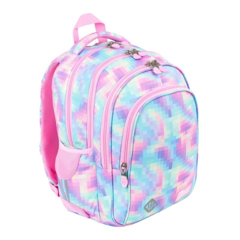 St.Majewski Plecak PASTEL PIXELS 4 KOMORY St.Majewski (bpl-58)